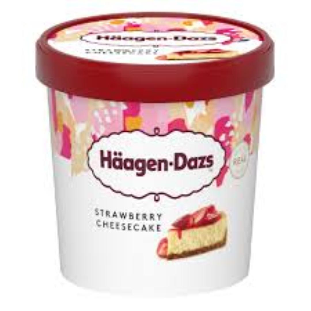 HAAGEN-DAZS STRAWBERR CHEESECAKE 100ML